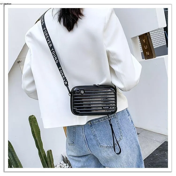  Travel Hardshell Women's Purse Mobile Phone Bag Casual Simple Style Canvas Strap Nylon  Waterproof Anti-Fall