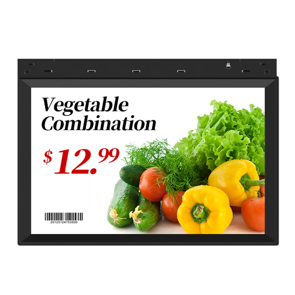 

Электронная этикетка на полке Цифровая ценник Этикетка Электронная бумага Дисплей с чернилами Цифровая этикетка на полке Дисплей с электронными чернилами