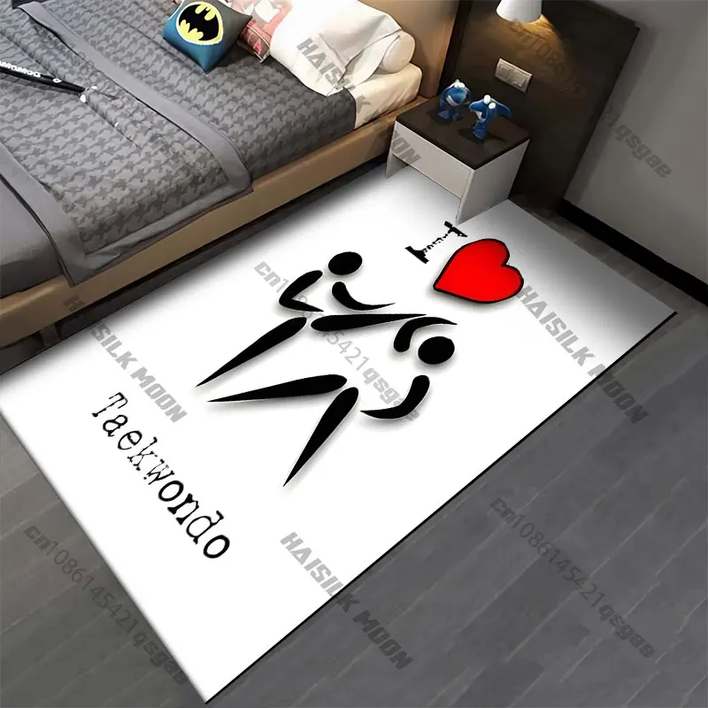 Taekwondo martial artscarpet Yoga living room room decor children's crawling mat doormat area rug games floor mat