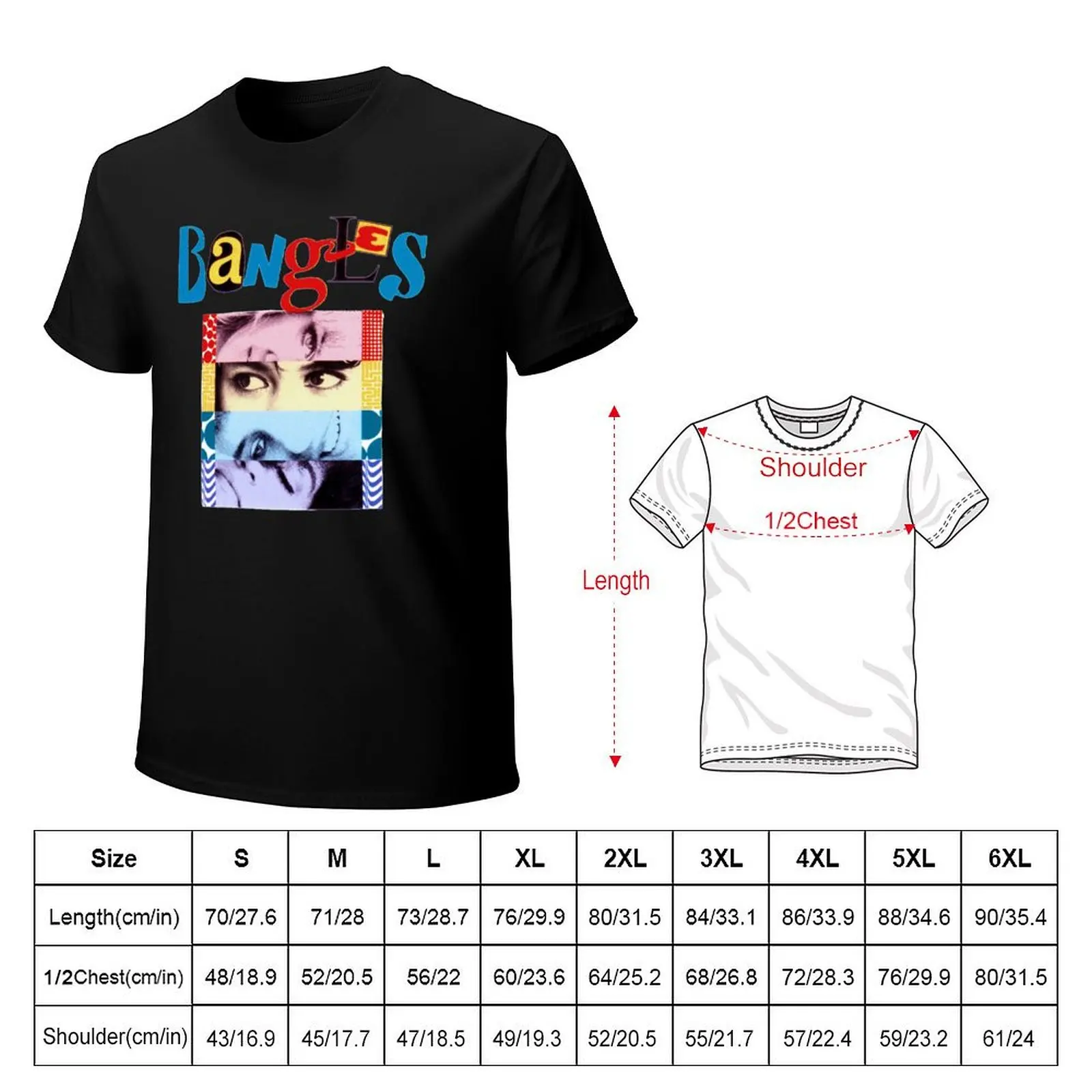Bangles T-Shirt Casual Streetwear Short Sleeve Tee
