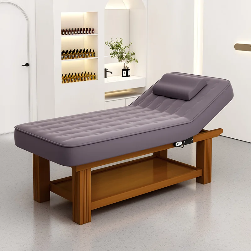 

Installation Massage Bed Massage Solid Wood Latex Beauty Bed Free Beauty Salon Special Ear Picking Spa Eyelash Furniture