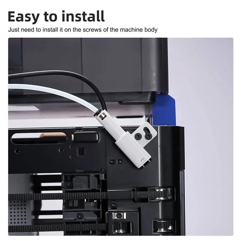 

A42Z-For 3D Printer Part 4In1 Adapter Material Pipe Expansion Port AMS Connect 4 Feeding Modules For Bambulab X1/P1 X1C P1S