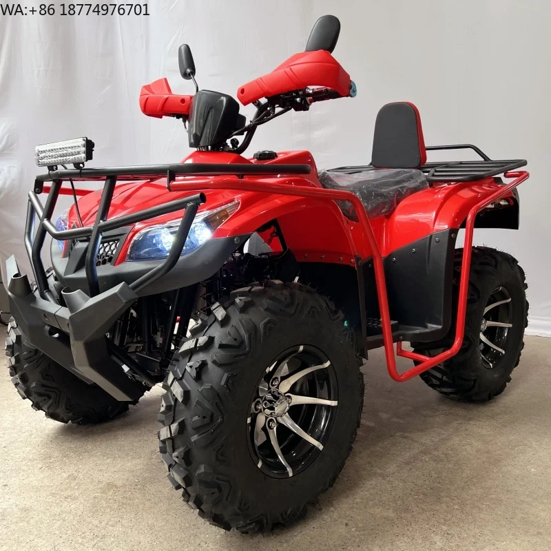 New Style 200cc 4-Stroke Automatic ATV Quad Bike with 1000w Power Chain Drive 4WD Gas/Electric Fuel Options 250cc Displacement