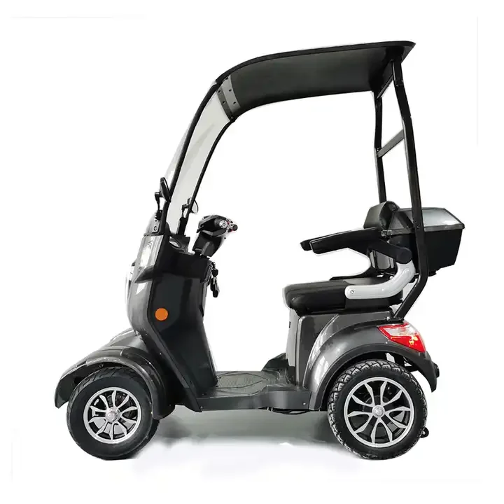 

Folding Adult 4 Wheel Power Electric Mobility Scooter With One Seat Can Mobility Scooter for Elder