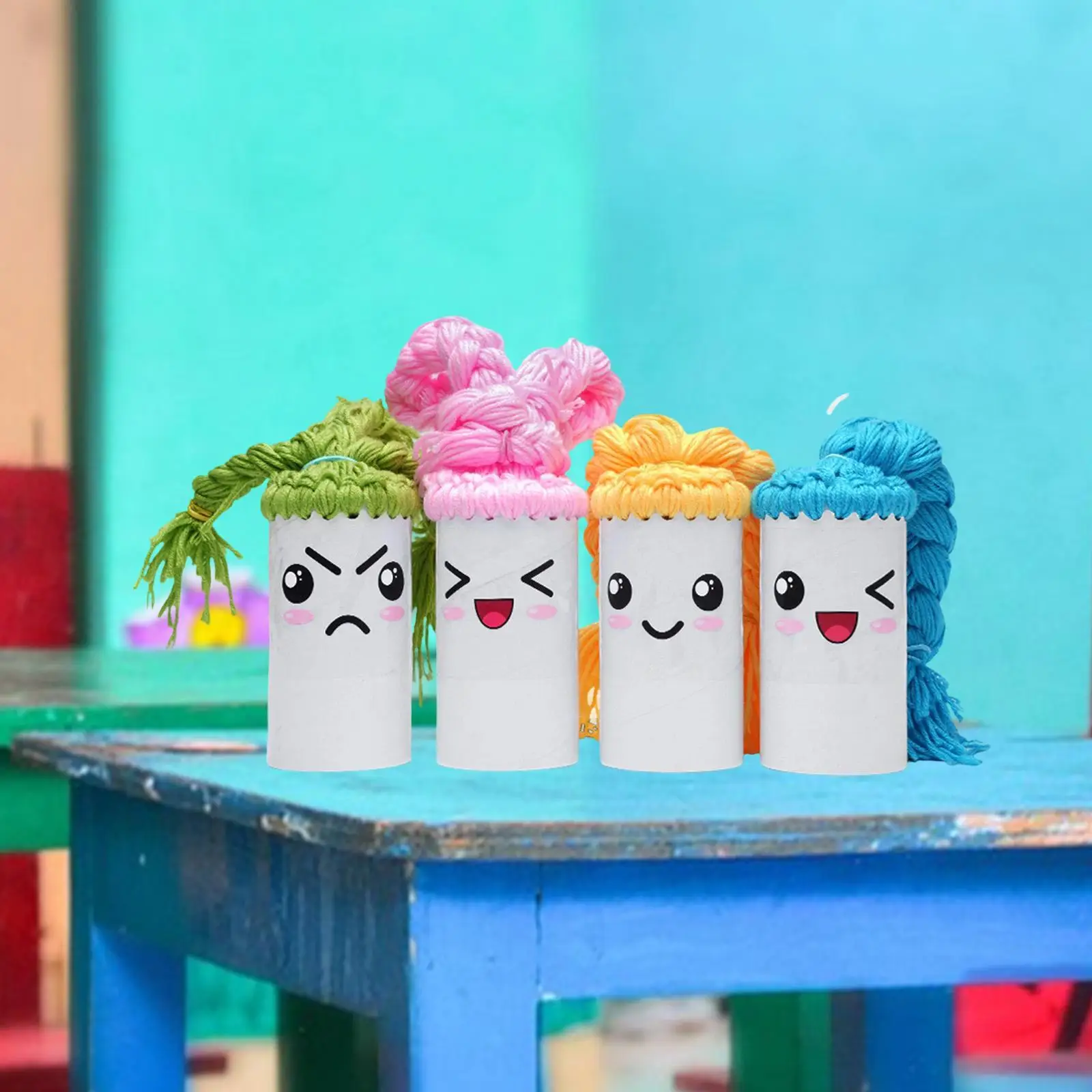 مواد ممارسة تجديل الشعر، مواد تعليمية مصنوعة يدويًا، تطوير المهارات