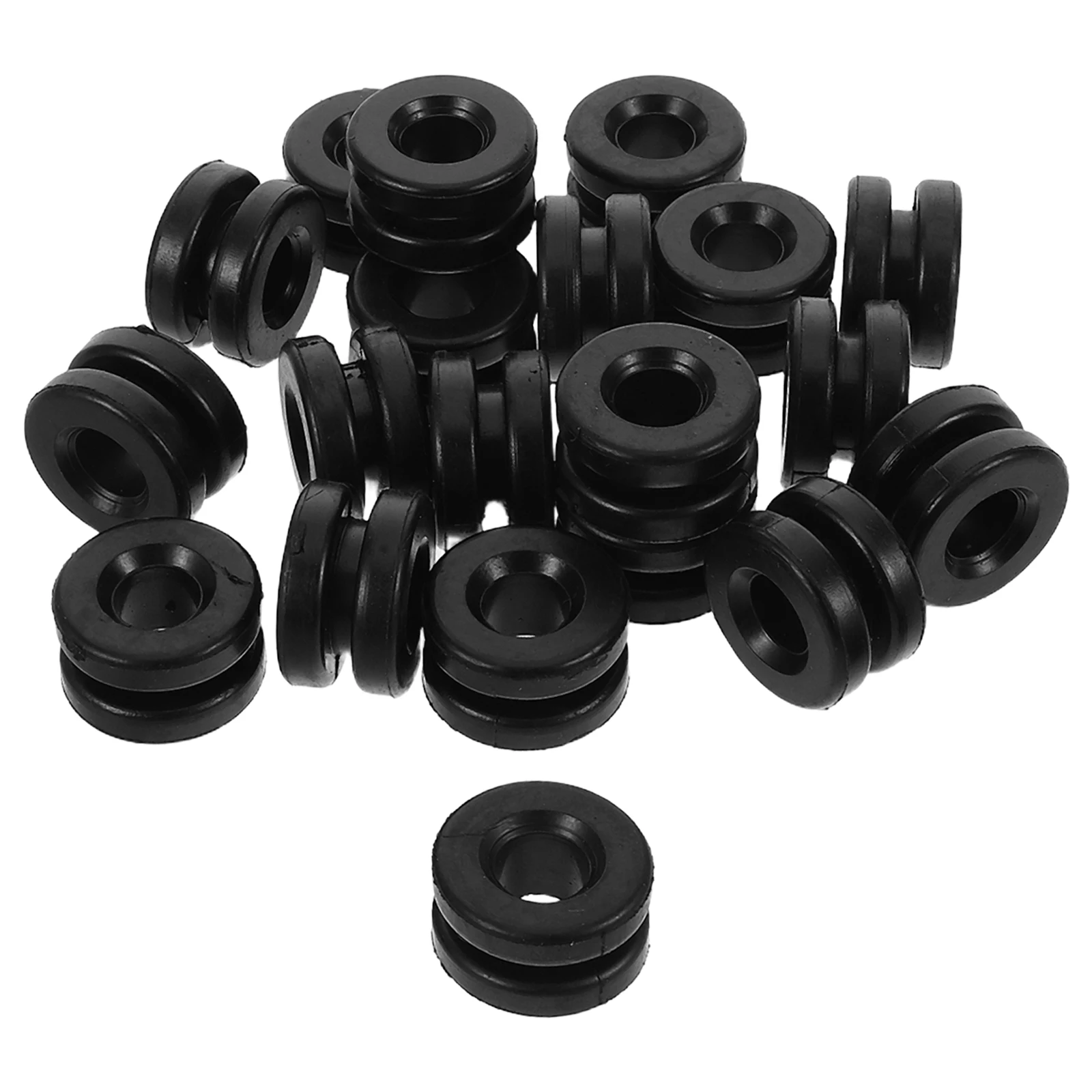 

20pcs Engine Hood Stop Cushion Rubber Hood Bumpers Improved Sealing Noise Reduction Shock Absorption High Temp Resistance Easy
