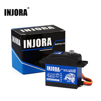 INJORA INJS025 INJS035 Digital Servo 25KG 35KG Large Torque Waterproof Servos for RC Car Crawler SCX10 Truck Robot Upgrade Parts