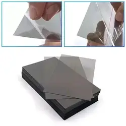 2/5PCS 20X30cm 0 degree gray polarizing film Polarizer Film For Electric Motorcycle Calculator LCD Display Repairing Accessories