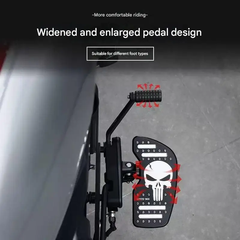 Leva del cambio passo anteriore e posteriore modificata Leva del cambio passo posteriore Leva del cambio Pedale allargato e allargato PER CFMOTO CLC-450