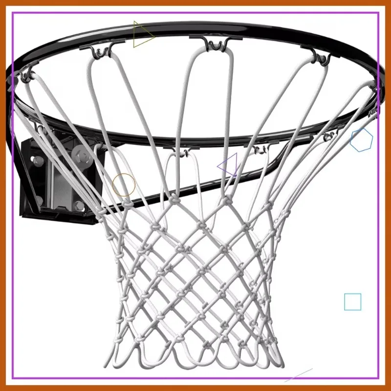 

【Fashionable】Professional 18" Steel Basketball Hoop With Net - Fixed Or Breakaway Rim For Indoor/Outdoor Courts