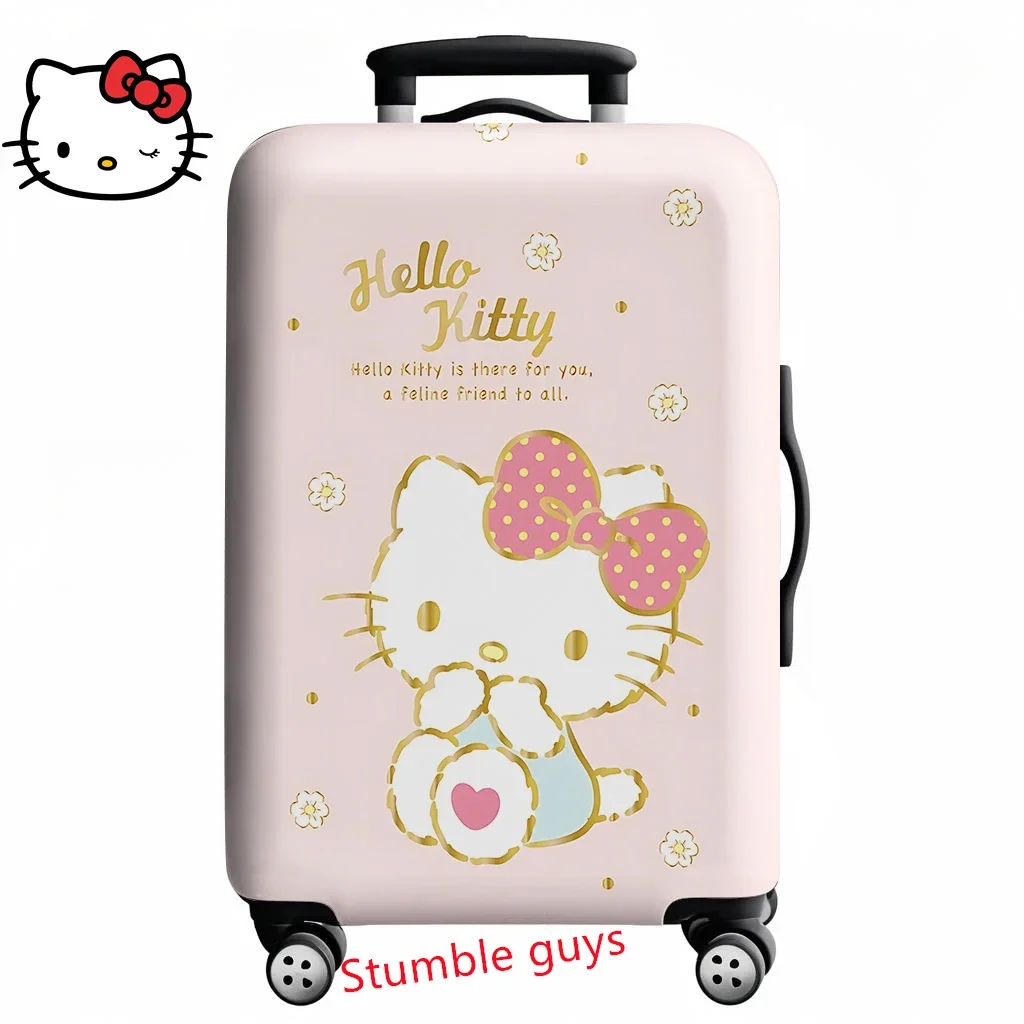 

Anime Kawaii Hello Kitty Travel Luggage Cover Fits 18-32 Inch Suitcases Protector