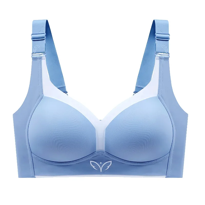 Full Cup Plus Size Bra Seamless Thin Bra for Women Adjustable Underwear Women Sexy Bra Basic Woman Clothing Bras Solid Women Top