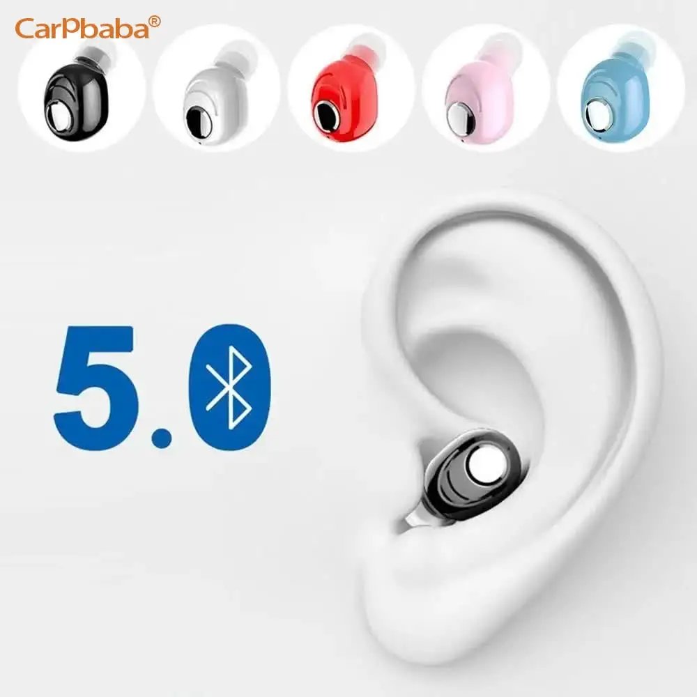 Carpbaba X8 Sweatproof Business Unilateral Sport In-Ear Earphones Headset Bluetooth Earbuds Wireless Headphones