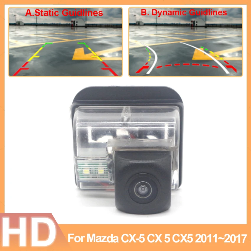 Rear View Waterproof High quality RCA Camera For Mazda CX-5 CX 5 CX5 2011~2017 HD CCD Waterproof Auto Backup Reversing Camera