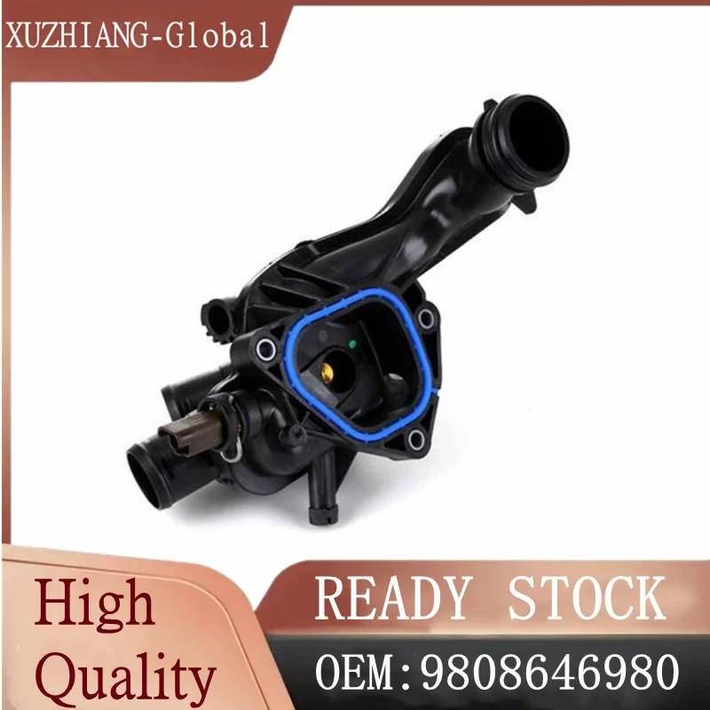 

Thermostat Housing 9808646980 V764558080 1336CE For MINI R56 R55 Peugeot 207 208 308 508 2008 3008 1.4 1.6 16VTi Citroen DS3 C3