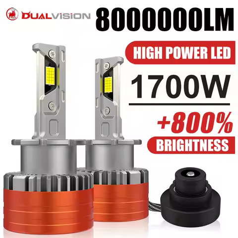 D2S D4S LED D1S D3S Car Headlight Bulbs Canbus 30PCS CSP D5S D8S D4R D2R LED 800000LM 1700W Super Bright D Series Bulbs 6000K