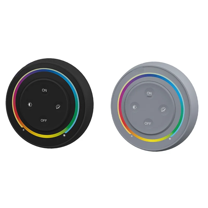 B29C-S2 2.4G Wireless RGBCCT Zone Panel Remote For Color Temperature RGB+CCT LED Strip Temperature Dimmer Switch A