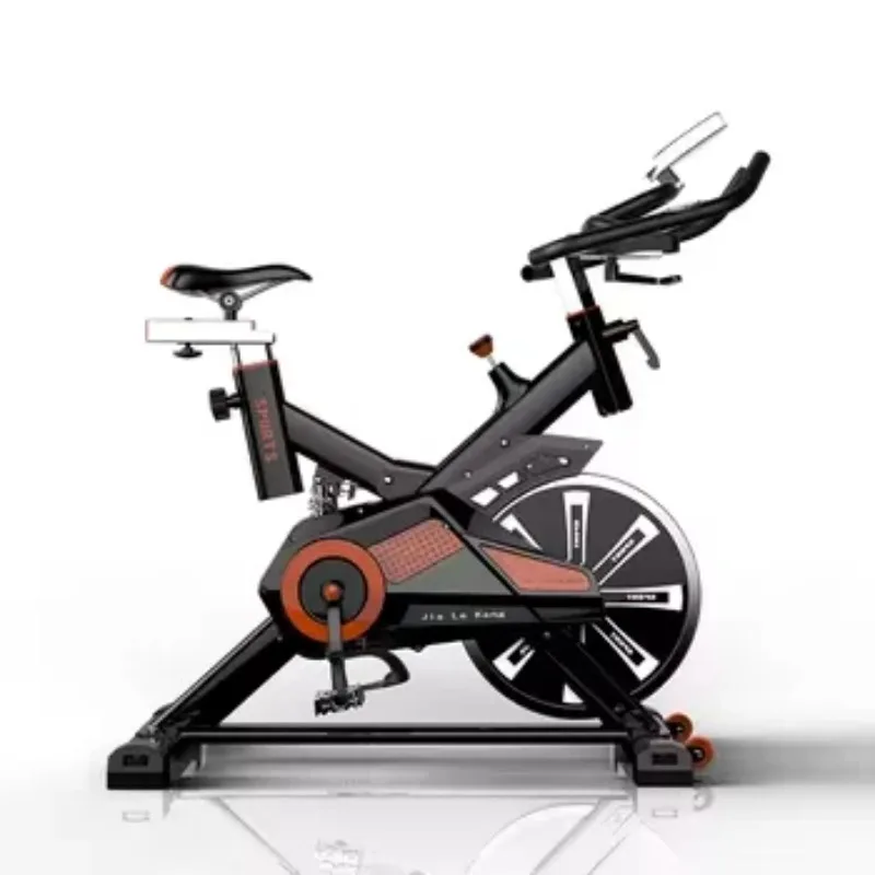 Equipamento de exercício de ciclo de rotação cardio interno de aço dobrável ginásio em casa estacionário para bicicleta giratória freio magnético para perda de peso