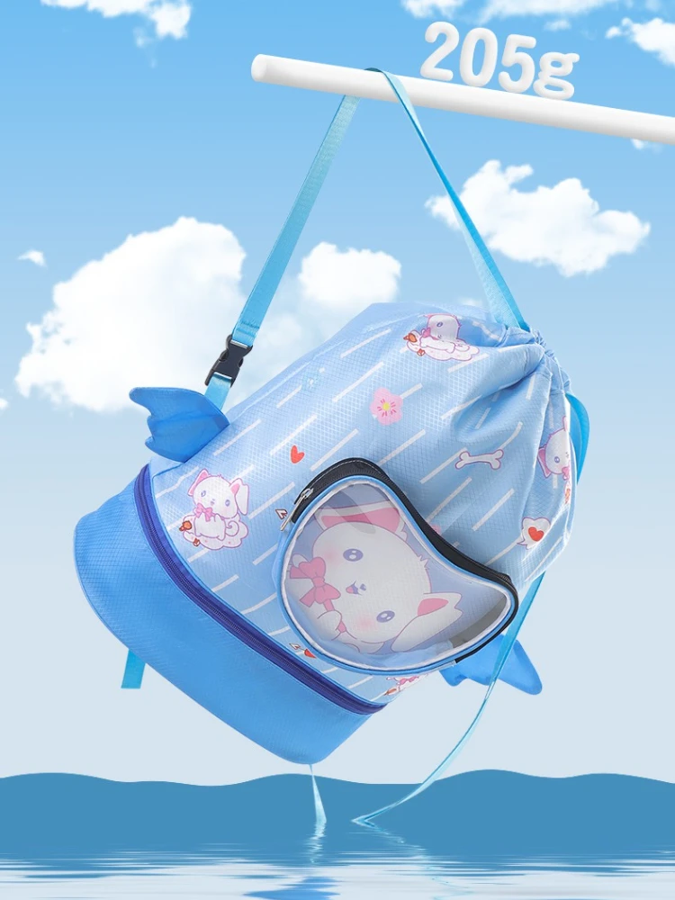 

Детская сумка для плавания, разделительная обувь для сухого и влажного купальника, сумка для хранения купальника, дорожная сумка, пляжный рюкзак с героями мультфильмов, водонепроницаемые сумки для плавания