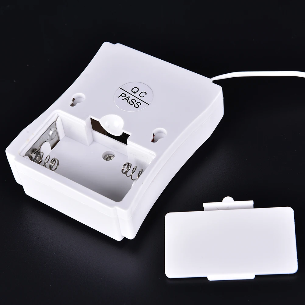 1Pc White Wired Easy Installed Electronic High Quality Door Bell For Home, School, Hospital, Laboratory, Etc