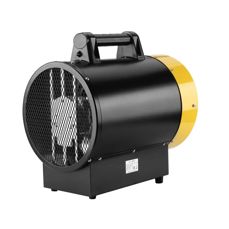 9KW 380V เครื่องทําความร้อนอุตสาหกรรมกําลังสูงห้องน้ํากันน้ําสํานักงานเครื่องทําความร้อนอบแห้ง