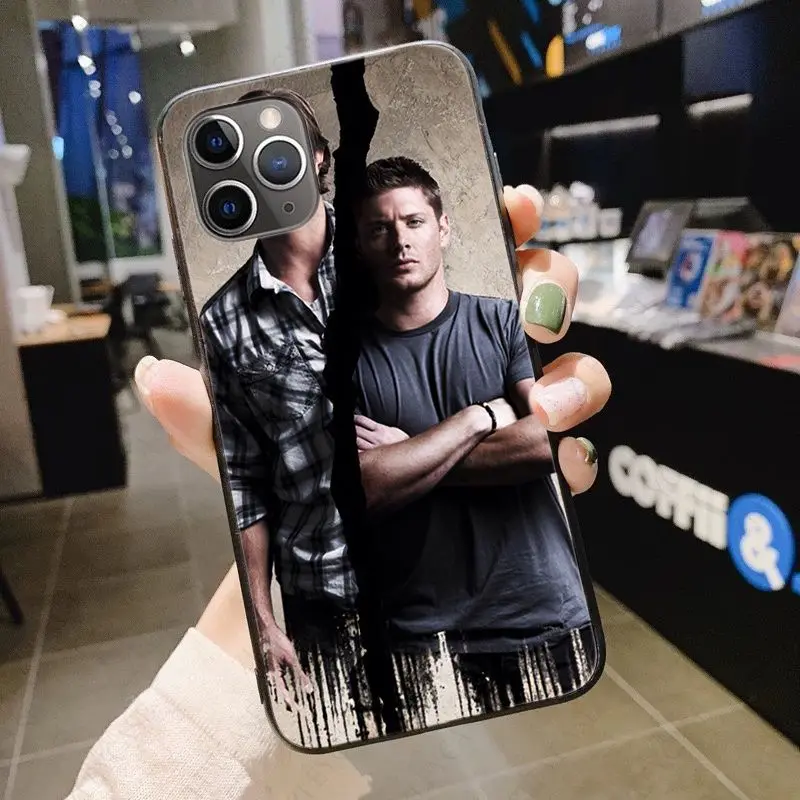 Siêu Nhiên Jared Padalecki KAZ 2Y5 Điện Thoại Cho iPhone 14PRO 13 12Mini 11pro Max 6 6S 7 8plus Xsmax Xr 5 5S Se 2020 Trường Hợp