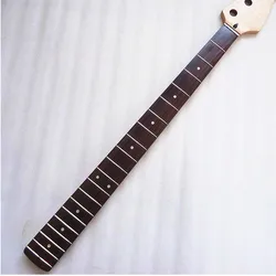 Disado 20 Frets Maple Electric Bass Guitar Neck With Rosewood Fingerboard Inlay Dots Matte Paint Guitar Parts Accessories