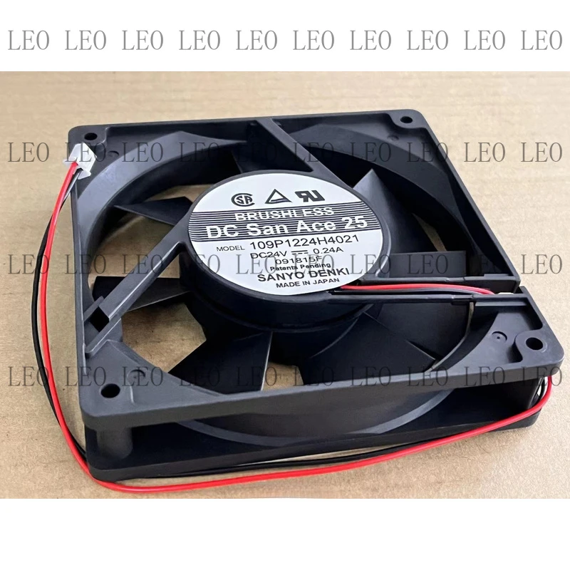 MY For Sanyo 12025 109P1224H4021 24V 0.24A 2-wire ball bearing Inverter cooling fan