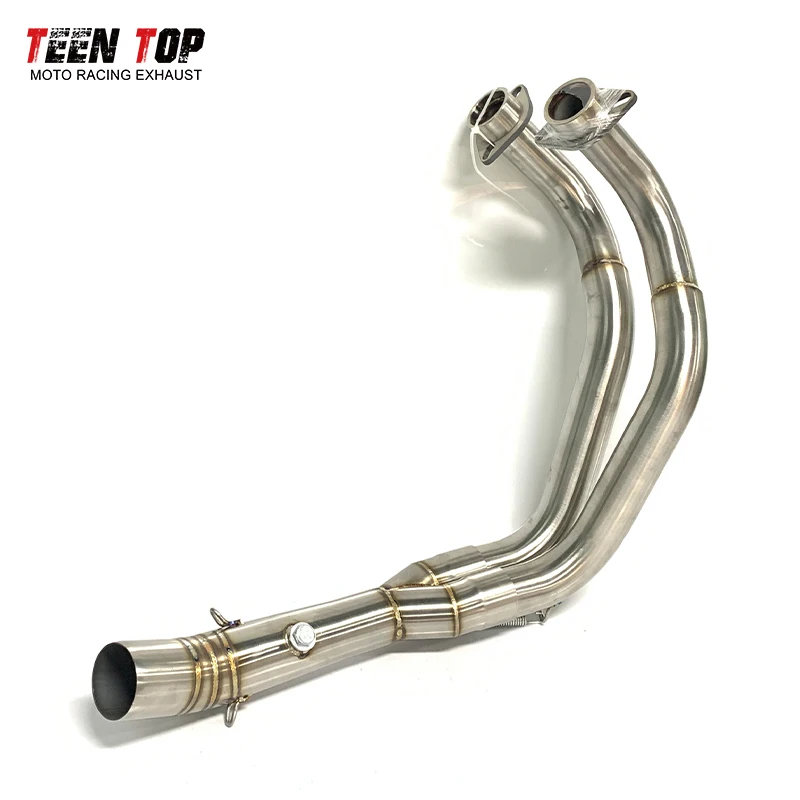 Exhaust Pipe For Yamaha MT-07 FZ07 2014-2023 51mm Motorcycle Exhaust Header XSR700 2016-2020 Escape Moto Front Pipe Link Muffler