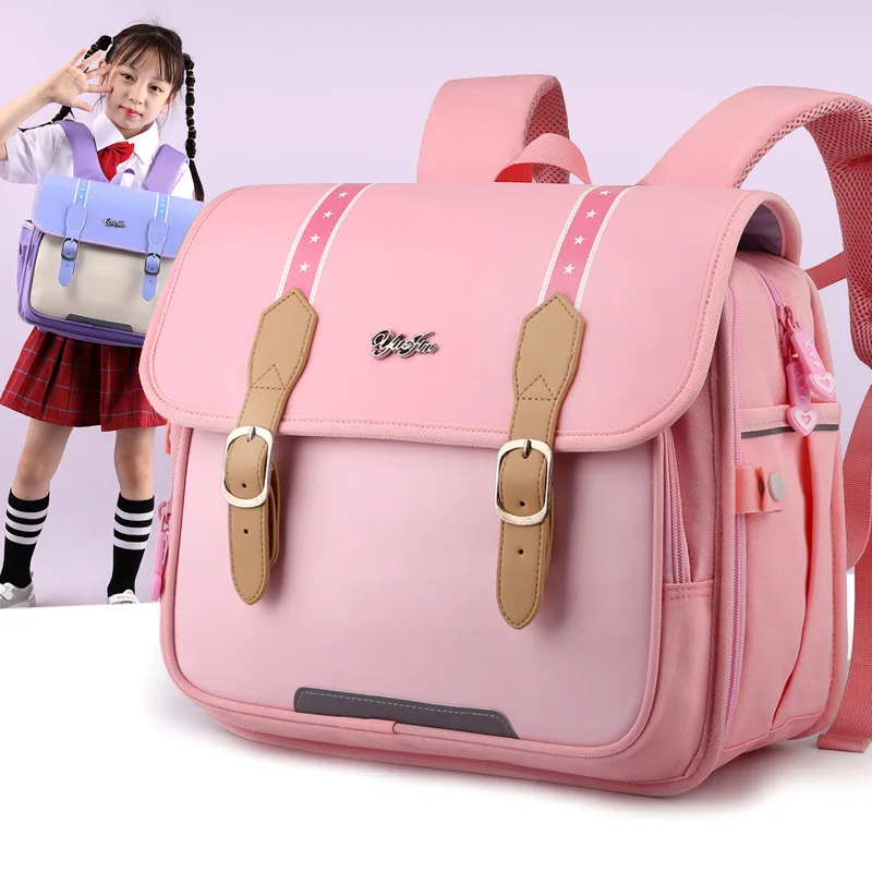 Cartoon Backpack Primary School Schoolbag Kids Backpack Boy School Bags Birthday Gift Bag Anime Figure Rucksack School Bag