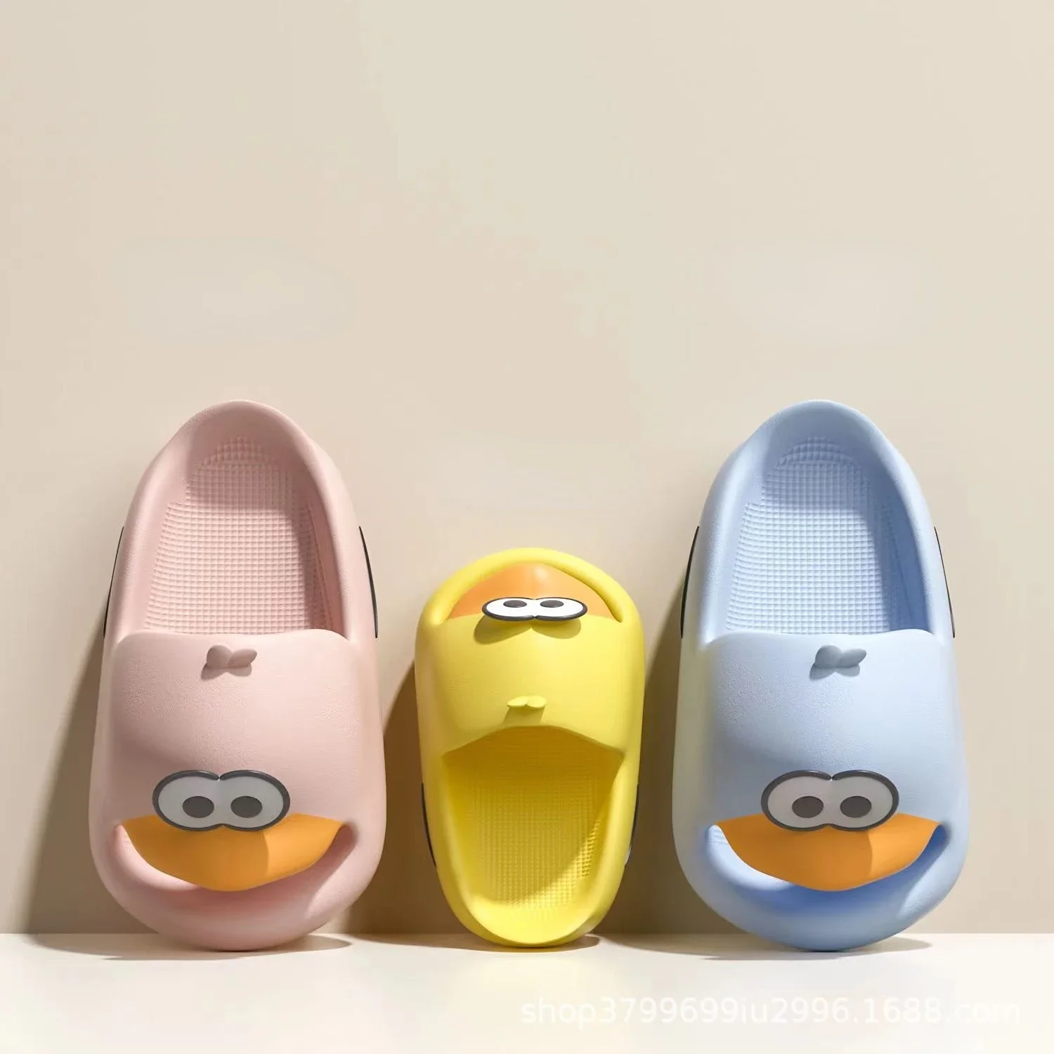 Women Slippers Home House Platform Cloud duck cartoon flip flops Woman Summer Beach Slides Non Slip Indoor Soft Men Ladies Shoes