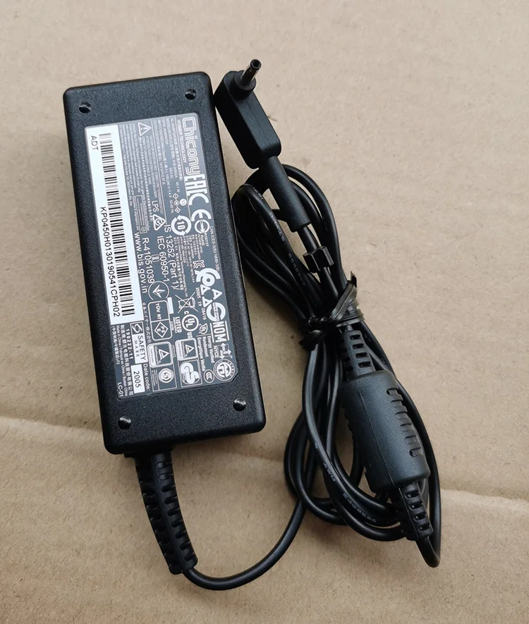 Genuine Chicony A18-045N2A A045R072P 19V 2.37A 45W 3.0x1.0mm Laptop AC Adapter For Acer Power Supply PA-1450-26 A13-045N2A