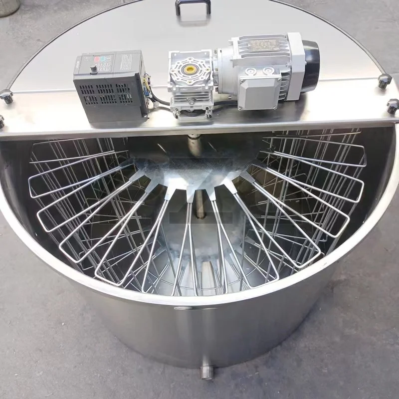 Stainless Steel 24 Frames Electric Honey Extractor 12 Frames Honey Shaking Machine Honey Radial Extractor For Beekeeping