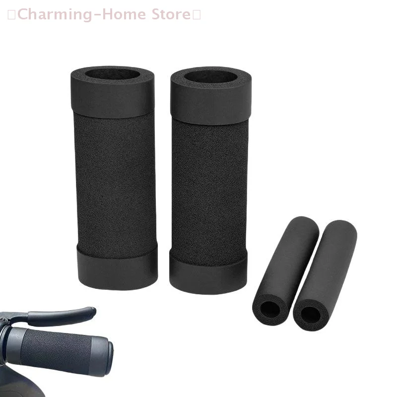 【M】1/3 Sets Soft Anti-Slip Scooter Bicycle Protective Handlebar Cover New Motorcycle Brake Handle Sponge Sleeve DIY Accessories image 4