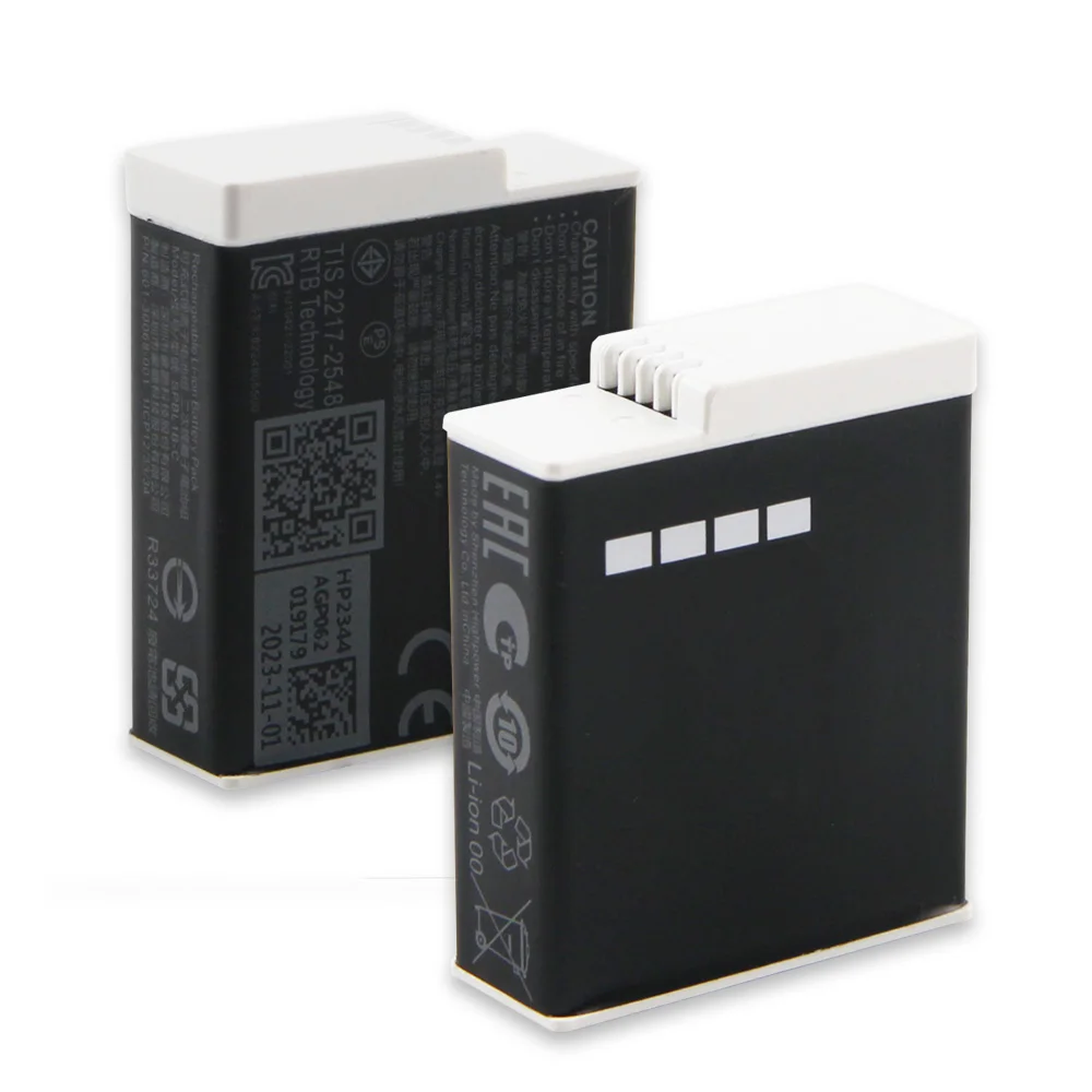 Rechargeable Battery SPBL1B For GoPro Hero 12 11 10 9 Hero11 Enduro Replacement Batteries Cold Resistant 1720mAh
