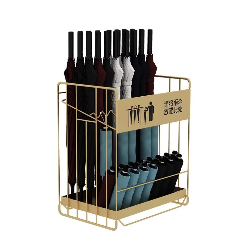 

Umbrella shelf Modern commercial hotel lobby Large capacity office School class storage bucket