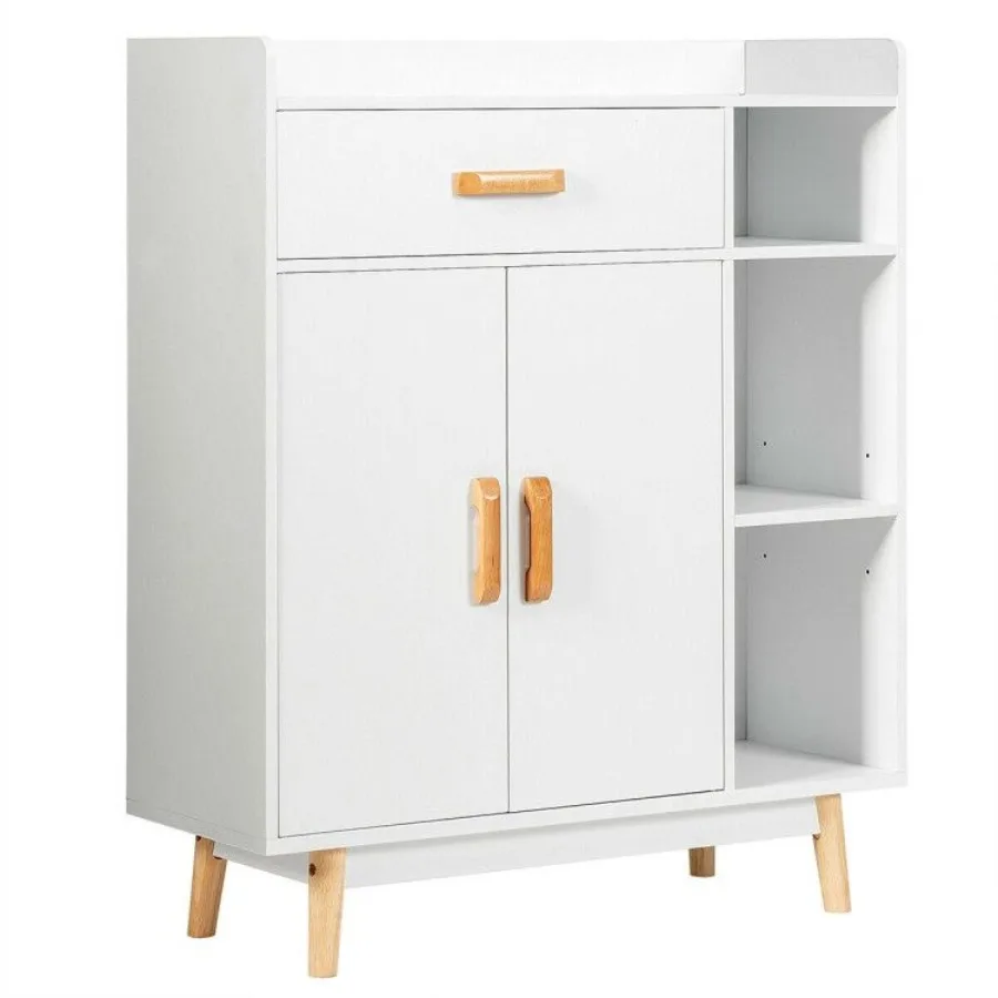 

Floor Storage Cabinet Free Standing Cupboard Chest