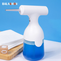 Electric Liquid Foam Dispenser Gun Automatic Continuous Foaming Shampoo Face Wash God Detergent Bathroom Bubble