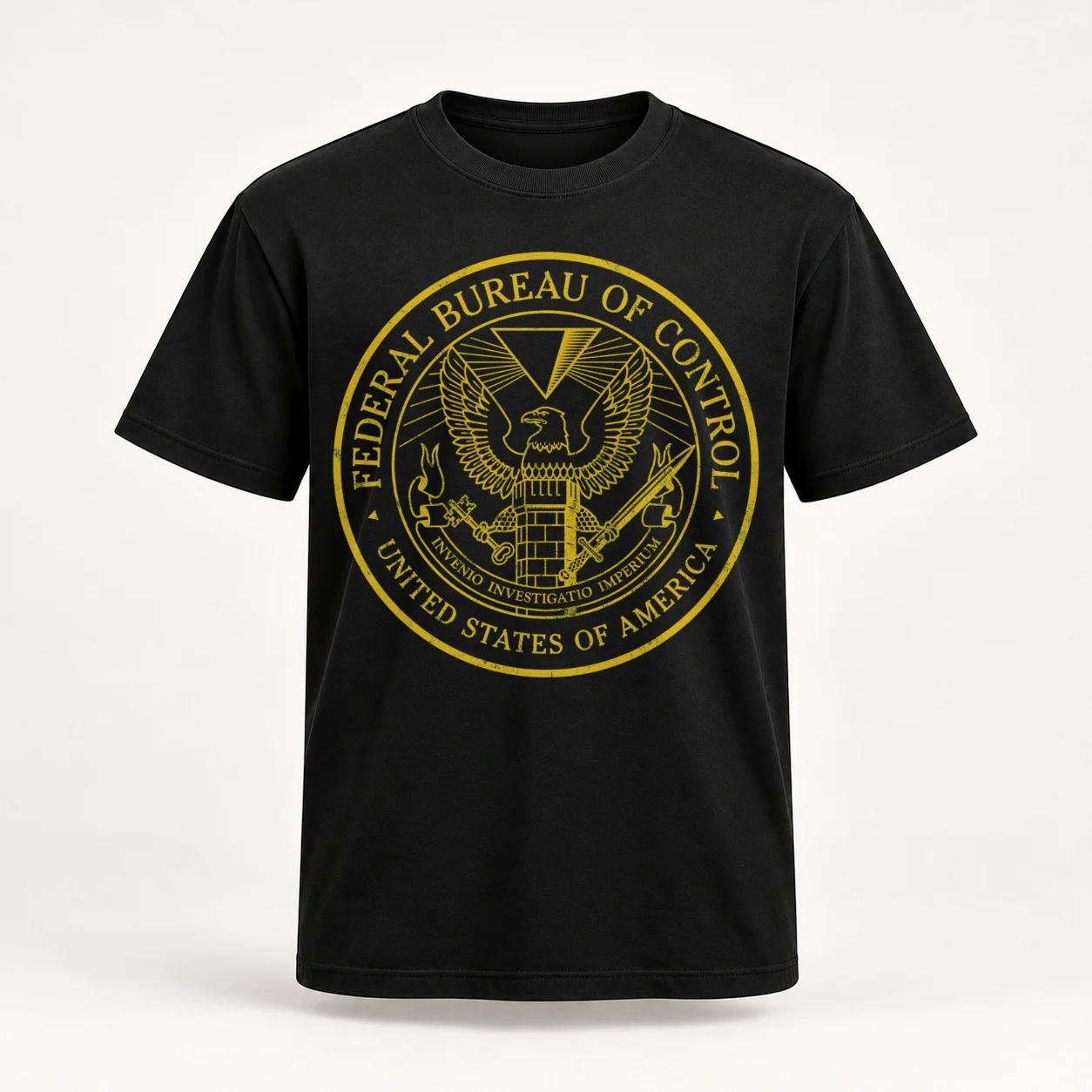 Federal Bureau of Control | Control Game Logo | Distressed Logo Women T-Shirt korean fashion Female clothing t shirt for Women