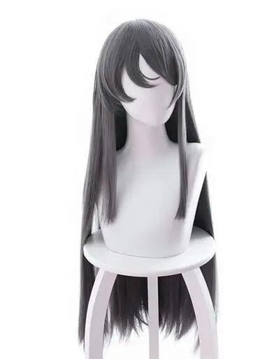 Anime Akemi Homura Cosplay Wigs Costume Fighting Wig Magical Girl Puella Magi Madoka Magica Homura Akemi Cosplay Halloween Wigs