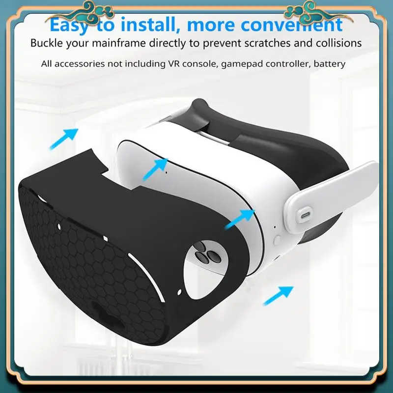 

(New)-For Meta Quest 3S Host Handle Protective Cover, Face Shield, Joystick Cap, Glasses Pad, Lens Protective Cover