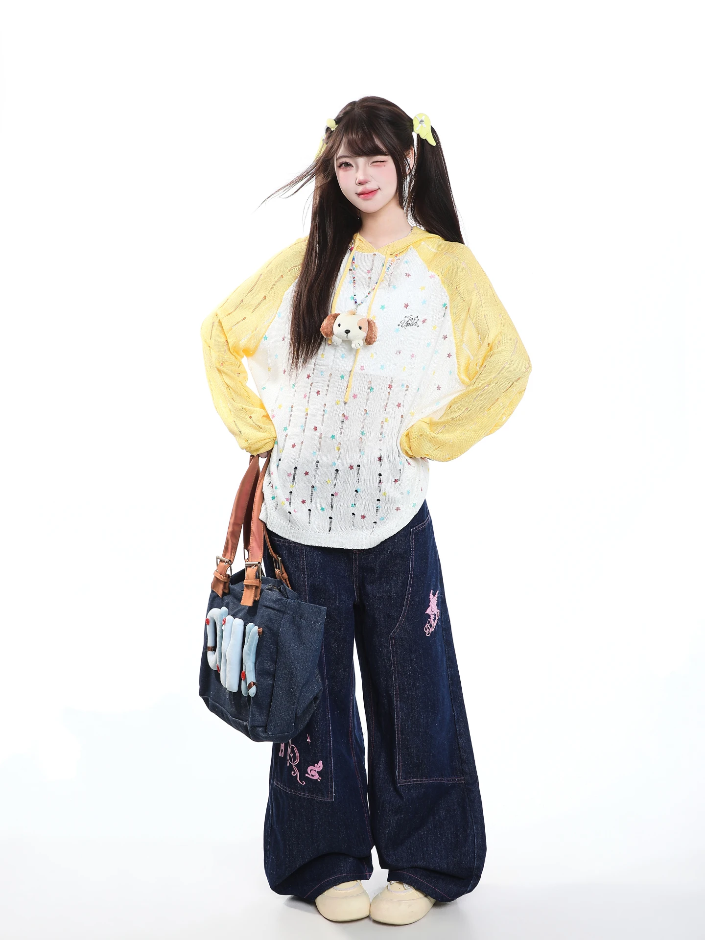 Millennial Style Embroidered S - Vintage Fashion Jeans review and price
