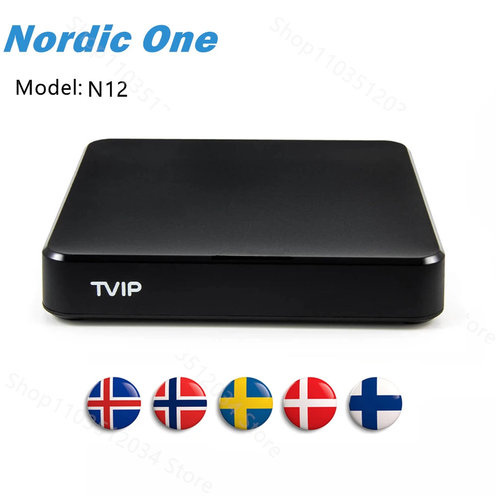 

Amazing Tvip605 SE Nordic one tv box Amlogic S905X Android and Linux System iptv Set Top Box VS TVIP605 4K