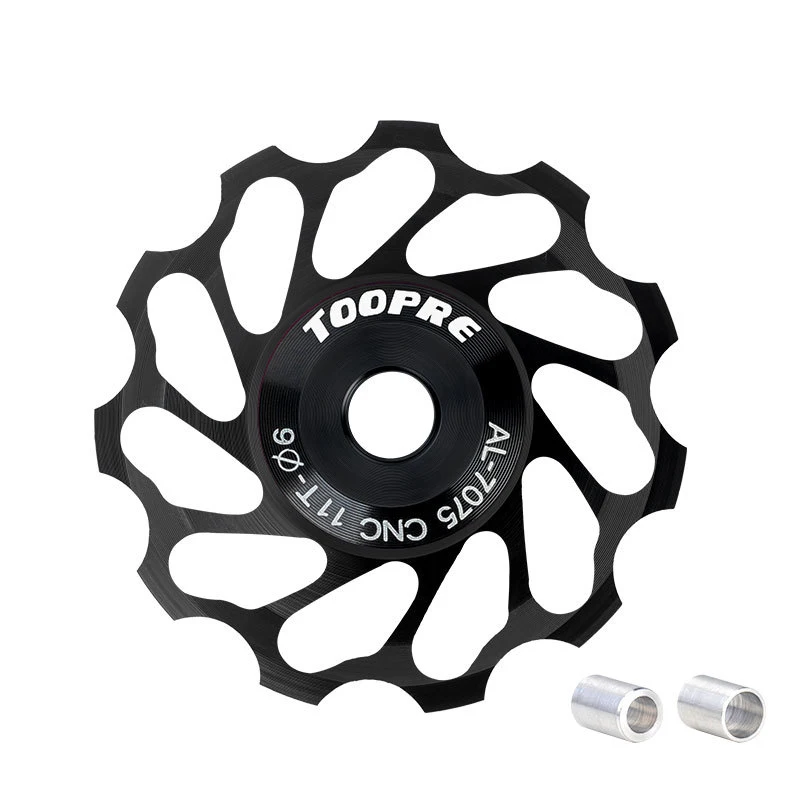 TOOPRE 11T MTB Rear Derailleur Jockey Wheel Ceramic Bearing Pulley Road Bike Jockey Rear Derailleur Repair Kit for Shimano Sram