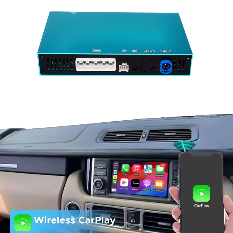 Original Screen Upgrade Wireless Carplay Android Auto Multimedia Navigation For Range Rover Dashboard Denso System