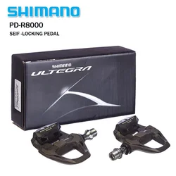 PD R8000 Road Bike Pedals Carbon Fiber Pedals With SH11 Professional Competition Cycling Pedals Cleat