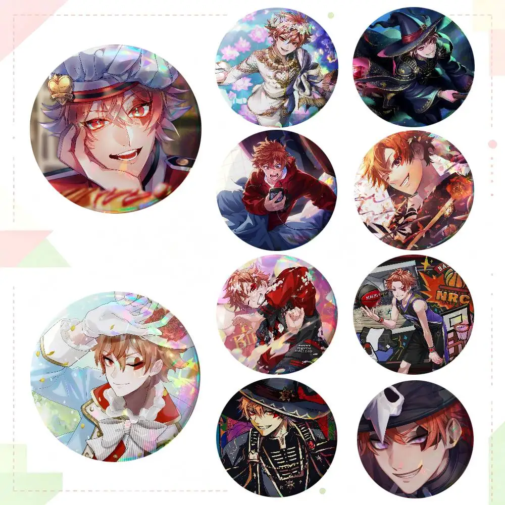 Anime Twist Wonderland Ace Trappola Round Badges Can Be Used To Decorate Clothes And Backpack Pins
