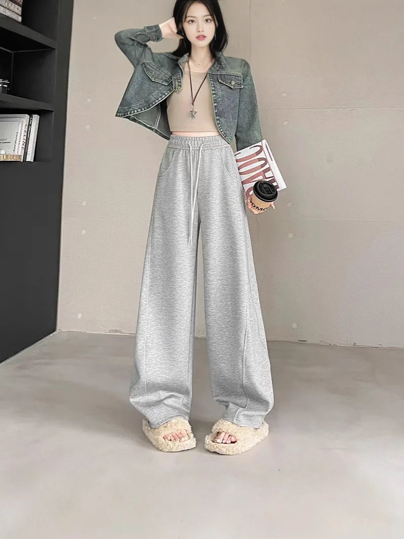 

Широкие брюки в клетку, женские осенние лоскутные нежные элегантные вельветовые вязаные брюки в стиле минимализм с вышивкой в клетку, жаккардовая молодежная подкладка