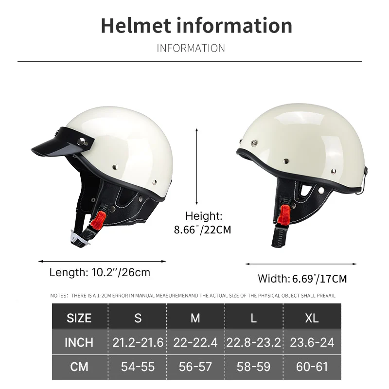 Casco retro, casco de motocicleta, medio casco de cuatro estaciones para parejas japonesas, casco de seguridad para bicicletas eléctricas, crucero de motocicletas