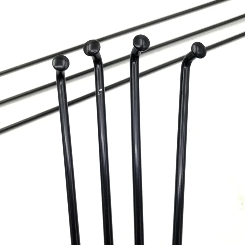 JQORG 10G Black Spokes Diameter 3.15mm Cylinder Black Color Spokes J-bend Length 30-160mm Customize Electric Motorcycle Spokes